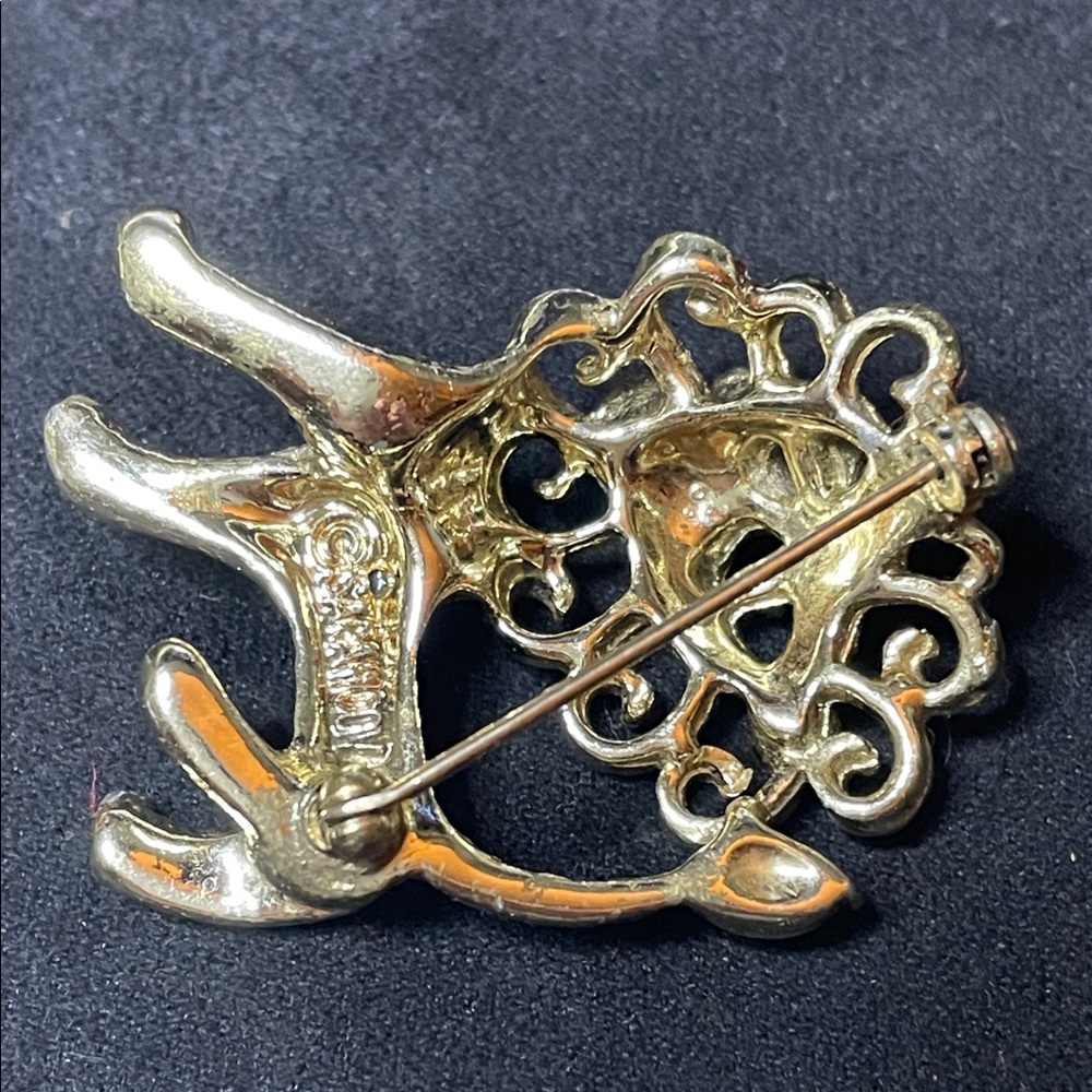 Gold and Silver Animal Brooch Set - Picture 4 of 8